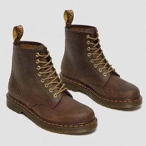 Dr. Martens 1460 Crazy Horse Leather Lace Up Boots